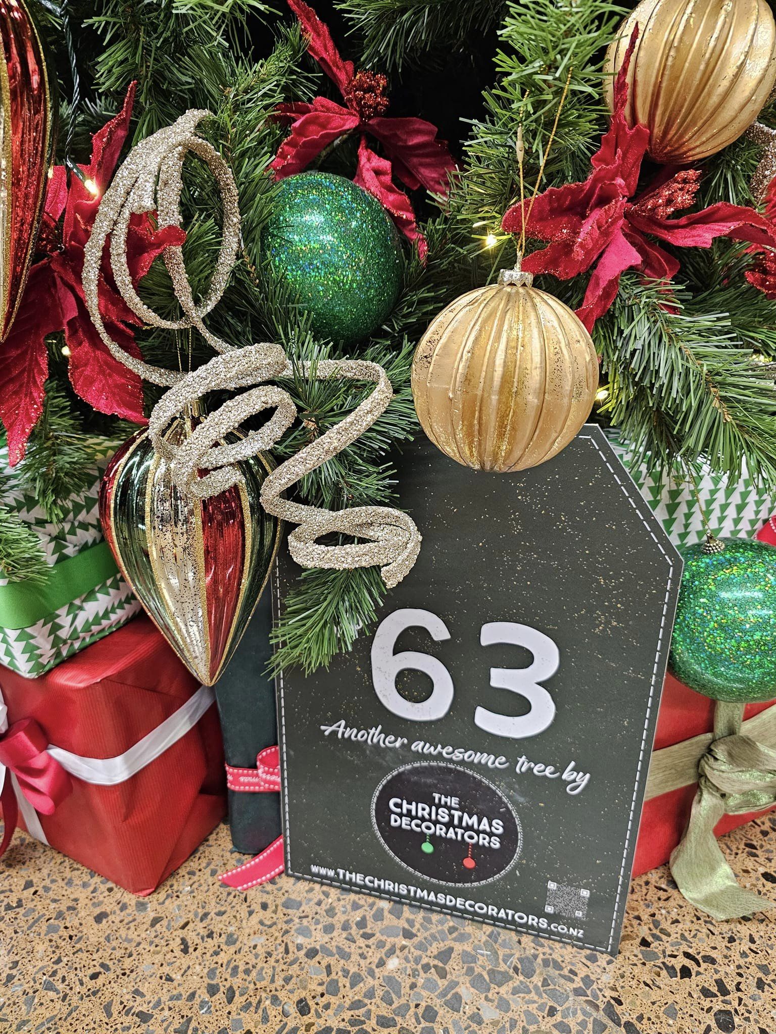The Christmas Decorators 2024 ... Christmas Tree #63 Wellington